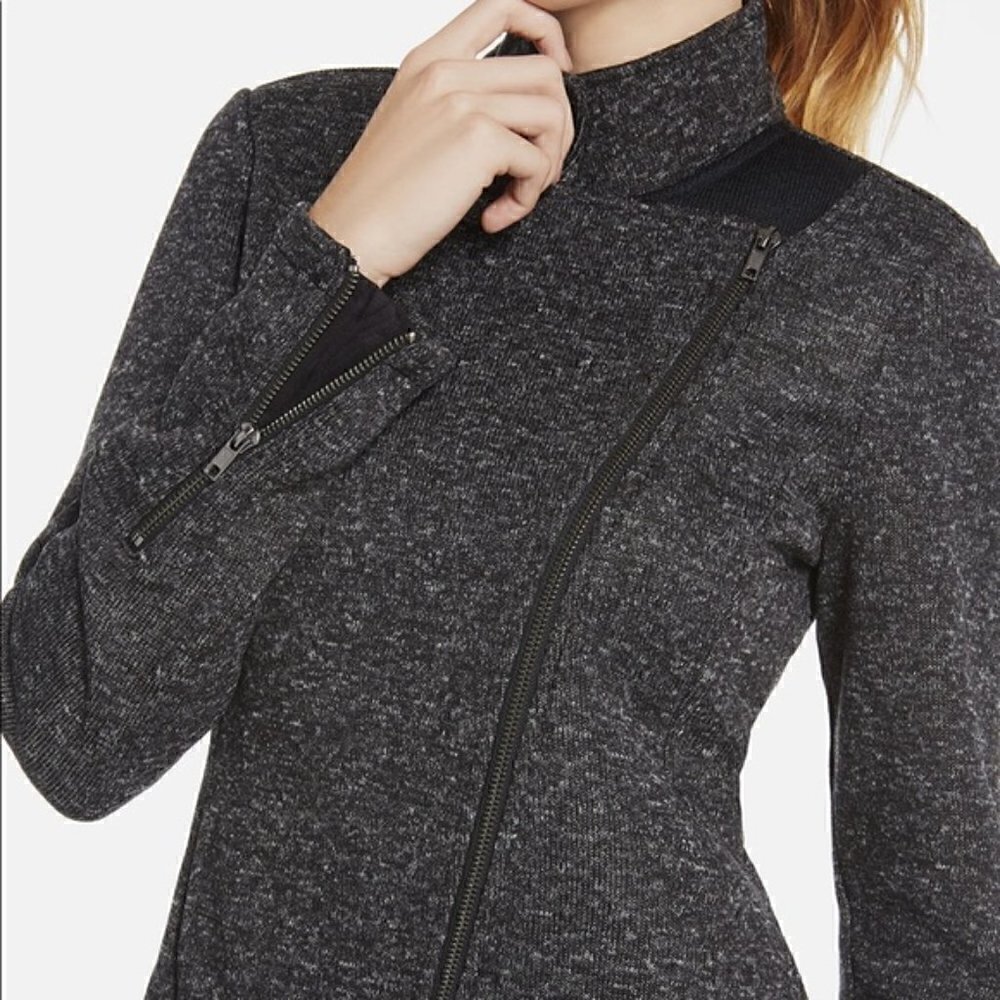 Fabletics Calypso zipper knit sweatshirt